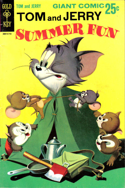 Cover for Tom and Jerry Summer Fun (Western, 1967 series) #1