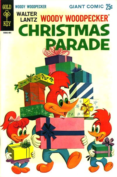 Cover for Walter Lantz Woody Woodpecker Christmas Parade (Western, 1969 series) #1