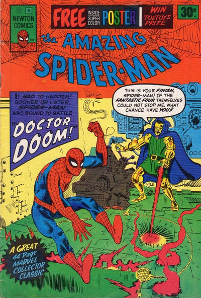 Cover for The Amazing Spider-Man (Newton Comics, 1975 series) #5