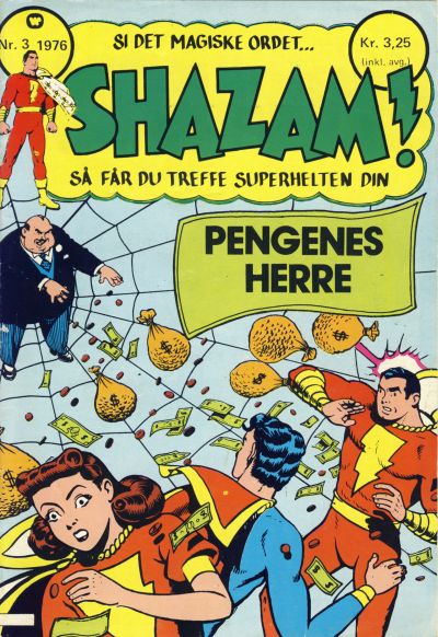 Cover for Shazam! (Illustrerte Klassikere / Williams Forlag, 1974 series) #3/1976