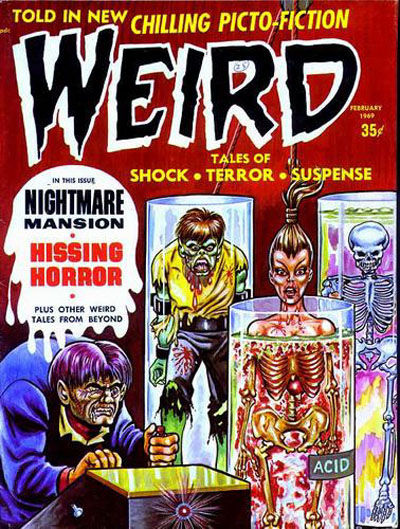 Cover for Weird (Eerie Publications, 1966 series) #v3#1