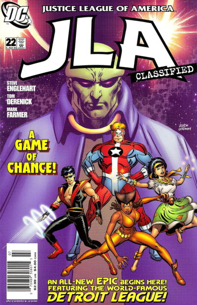 Cover for JLA: Classified (DC, 2005 series) #22 [Newsstand]