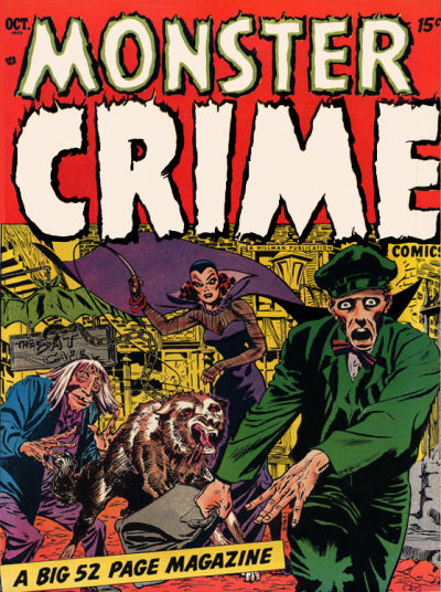 Cover for Monster Crime Comics (Hillman, 1952 series) #v1#1