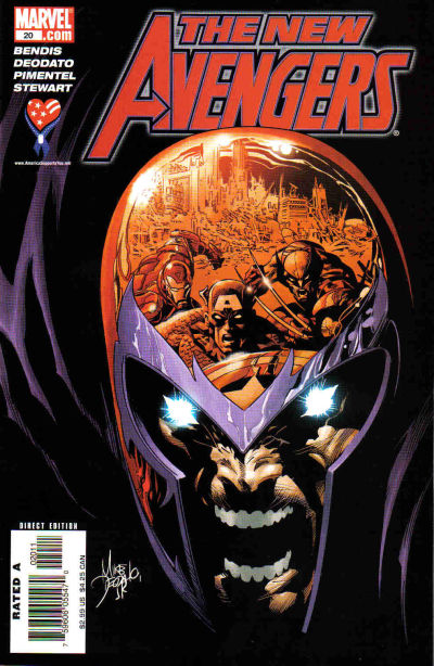 Cover for New Avengers (Marvel, 2005 series) #20 [Direct Edition]