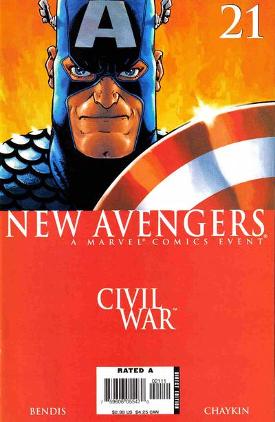 Cover for New Avengers (Marvel, 2005 series) #21 [Direct Edition]