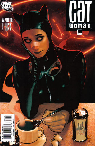 Cover for Catwoman (DC, 2002 series) #56