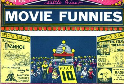 Cover for Little Giant Movie Funnies (Centaur, 1938 series) #1