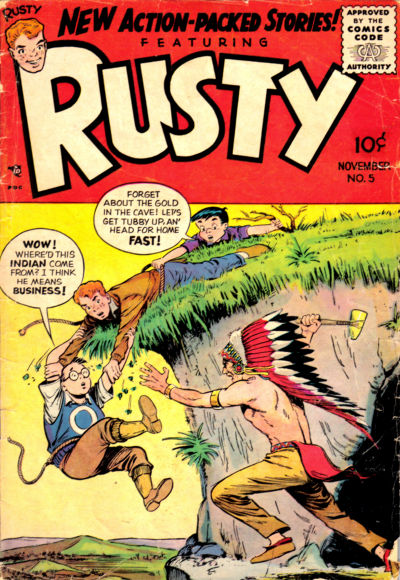 Cover for Rusty (Good Comics Inc. [1950s], 1955 series) #5