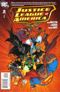 Cover for Justice League of America (DC, 2006 series) #2 [Michael Turner Cover]