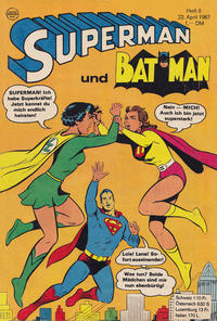 Cover Thumbnail for Superman (Egmont Ehapa, 1966 series) #8/1967