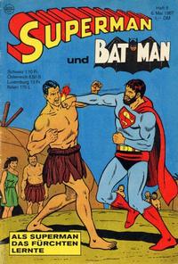 Cover Thumbnail for Superman (Egmont Ehapa, 1966 series) #9/1967