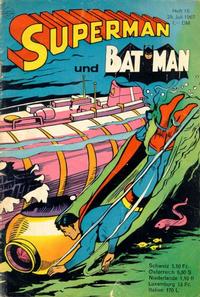 Cover Thumbnail for Superman (Egmont Ehapa, 1966 series) #15/1967