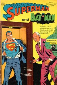 Cover Thumbnail for Superman (Egmont Ehapa, 1966 series) #17/1967