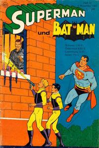 Cover for Superman (Egmont Ehapa, 1966 series) #22/1967