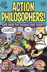 Cover for Action Philosophers (Evil Twin Comics, 2005 series) #1 (3) - Self-Help for Stupid, Ugly Losers
