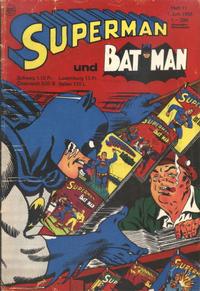 Cover Thumbnail for Superman (Egmont Ehapa, 1966 series) #11/1968
