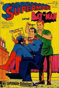 Cover Thumbnail for Superman (Egmont Ehapa, 1966 series) #18/1968