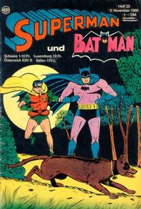 Cover Thumbnail for Superman (Egmont Ehapa, 1966 series) #22/1968