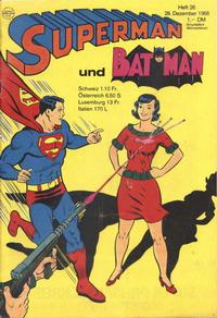 Cover Thumbnail for Superman (Egmont Ehapa, 1966 series) #26/1968