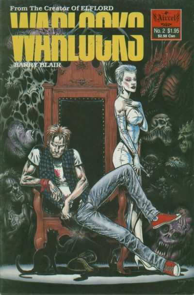 Cover for Warlocks (Malibu, 1988 series) #2