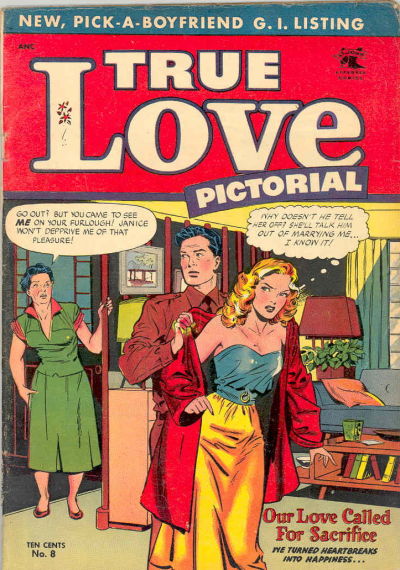 Cover for True Love Pictorial (St. John, 1952 series) #8