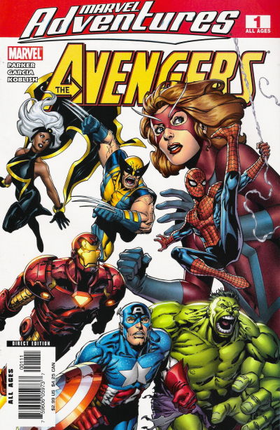 Cover for Marvel Adventures The Avengers (Marvel, 2006 series) #1