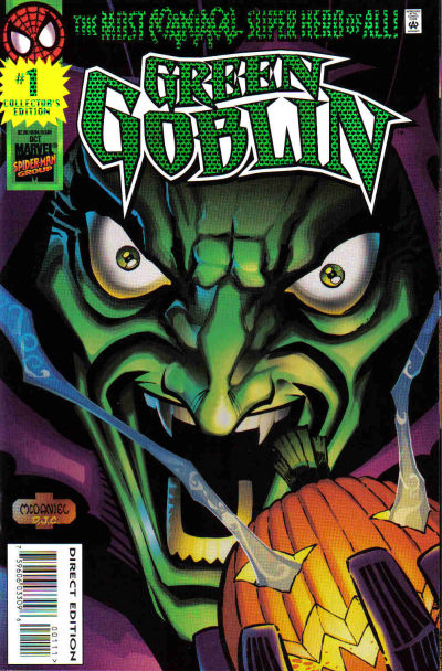 Cover for Green Goblin (Marvel, 1995 series) #1 [Direct Edition]