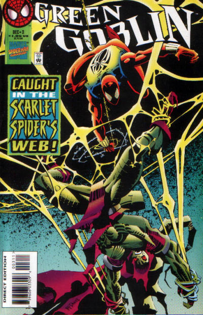 Cover for Green Goblin (Marvel, 1995 series) #3 [Direct Edition]