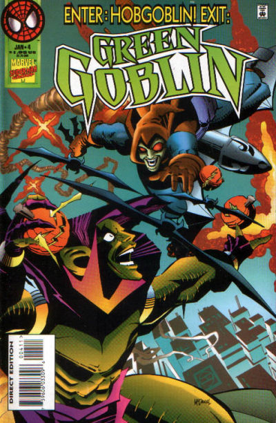 Cover for Green Goblin (Marvel, 1995 series) #4 [Direct Edition]