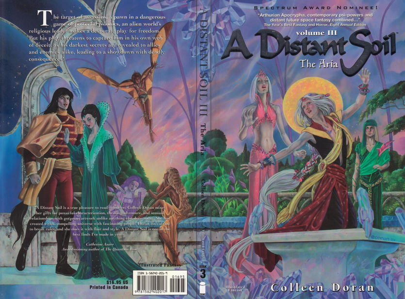 Cover for A Distant Soil (Image, 1997 series) #3 - The Aria