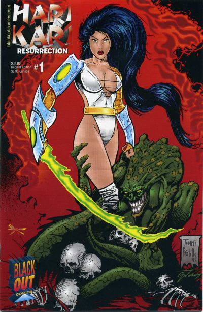 Cover for Hari Kari Resurrection (Blackout Comics, 1997 series) #1