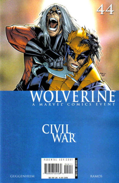 Cover for Wolverine (Marvel, 2003 series) #44 [Direct Edition]
