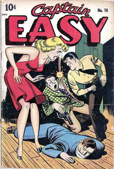 Cover for Captain Easy (Pines, 1947 series) #10
