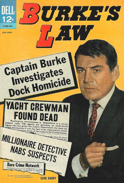 Cover for Burke's Law (Dell, 1964 series) #1
