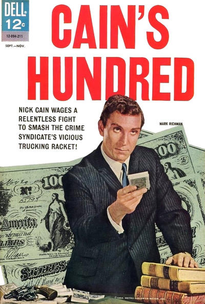 Cover for Cain's Hundred (Dell, 1962 series) #2