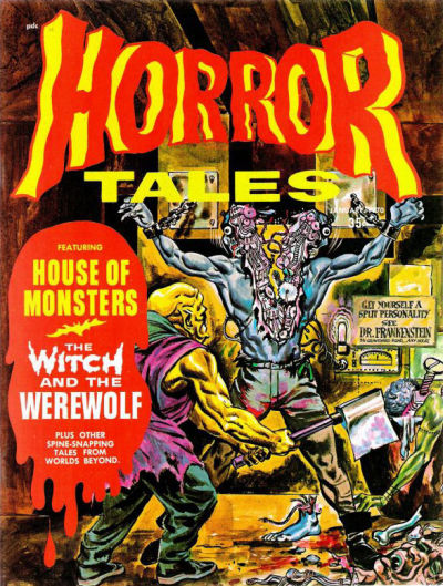 Cover for Horror Tales (Eerie Publications, 1969 series) #v2#1
