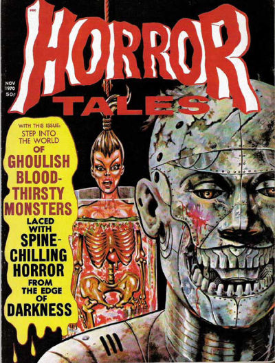 Cover for Horror Tales (Eerie Publications, 1969 series) #v2#6