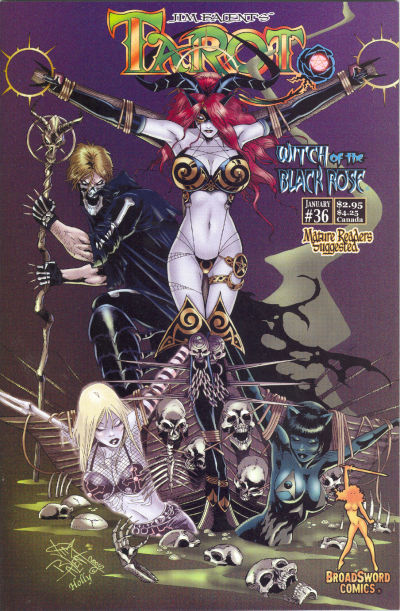 Cover for Tarot: Witch of the Black Rose (Broadsword, 2000 series) #36