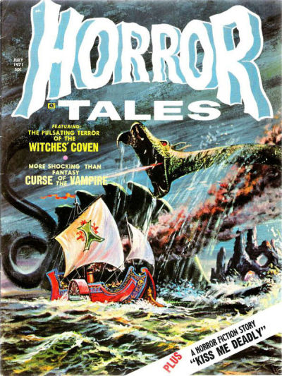 Cover for Horror Tales (Eerie Publications, 1969 series) #v3#4