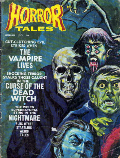 Cover for Horror Tales (Eerie Publications, 1969 series) #v3#5