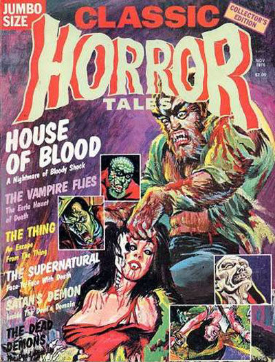 Cover for Horror Tales (Eerie Publications, 1969 series) #v7#4