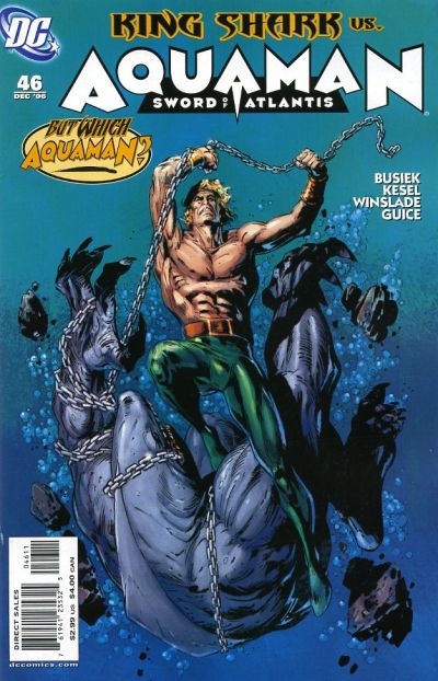 Cover for Aquaman: Sword of Atlantis (DC, 2006 series) #46