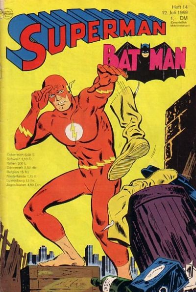 Cover for Superman (Egmont Ehapa, 1966 series) #14/1969