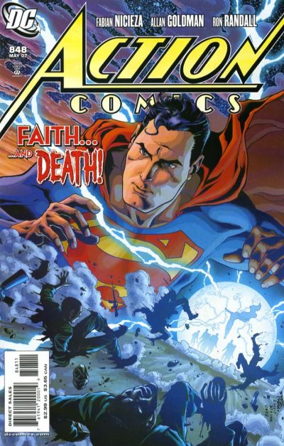 Cover for Action Comics (DC, 1938 series) #848 [Direct Sales]