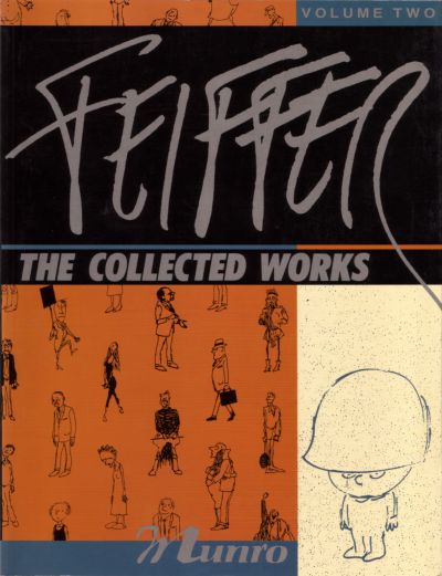 Cover for Feiffer The Collected Works (Fantagraphics, 1988 series) #2 - Munro