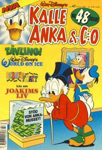 Cover Thumbnail for Kalle Anka & C:o (Serieförlaget [1980-talet]; Hemmets Journal, 1992 series) #47/1992