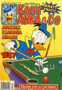 Cover Thumbnail for Kalle Anka & C:o (Serieförlaget [1980-talet], 1992 series) #13/1995