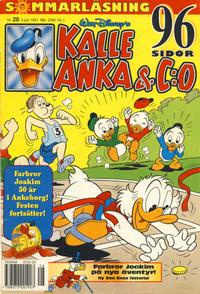 Cover for Kalle Anka & C:o (Serieförlaget [1980-talet], 1992 series) #28/1997