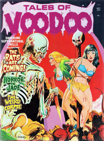 Cover for Tales of Voodoo (Eerie Publications, 1968 series) #v7#5
