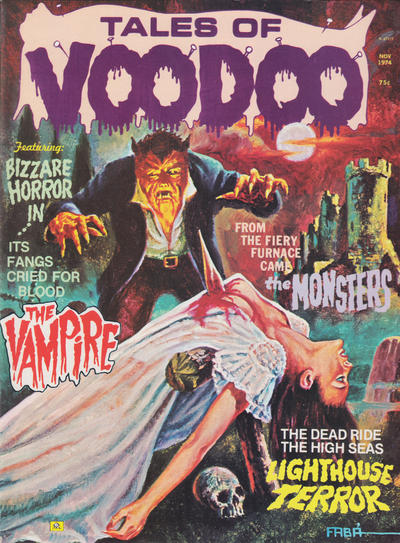 Cover for Tales of Voodoo (Eerie Publications, 1968 series) #v7#6